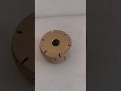 Vacuum brazed diamond grinding wheel