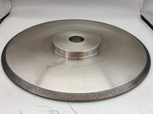 Steel Body Electroplated CBN Grinding Wheel Customized Diameter 300 Grit Number B151