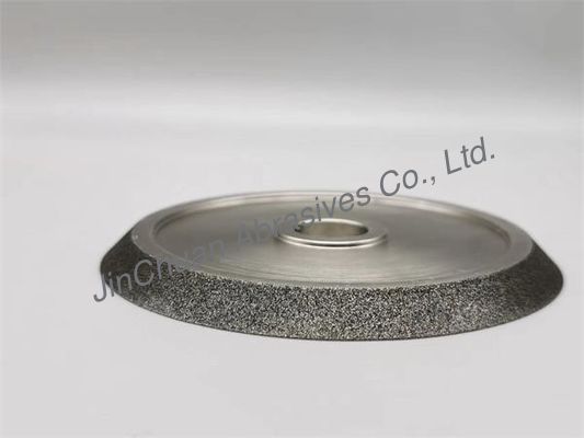 Steel Body Electroplated CBN Grinding Wheels 120mm*20mm*8mm Wear Resistant