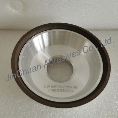 11V9 100*35*31.75*3*10mm D91 Resin Bond Diamond Grinding Wheel