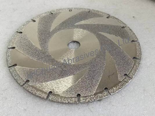 Ποιότητα  electroplated diamond grinding wheels, diameter 230mm, grit number D35/40 Εργοστάσιο
