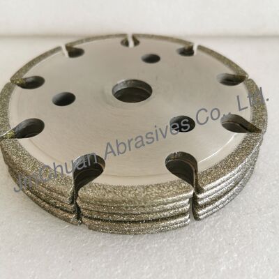 Ποιότητα  Electroplated Diamond Grinding Wheel 105/125/145mm for Sharpening Steel Chainsaw Chains Εργοστάσιο