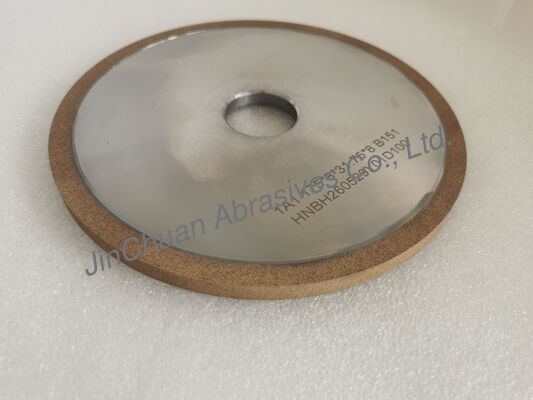 Metal-Bonded 1A1 & 12A2 CBN Grinding Wheels For Sharpening
