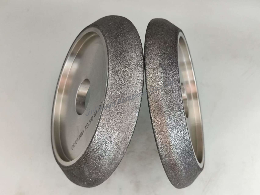 Electroplated CBN Grinding Wheels For Band Saw With 19.05 Inner Hole B151 Diameter 150