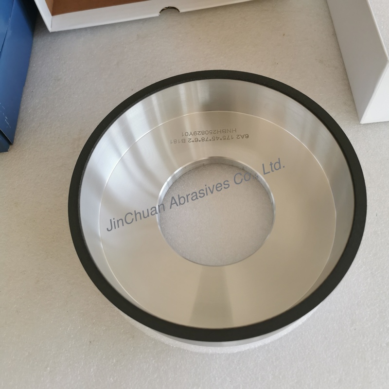 6A2 175*45T*78*6*2mm  B181 Resin Bond CBN Grinding Wheel For Grinding And Polishing High-Speed Steel