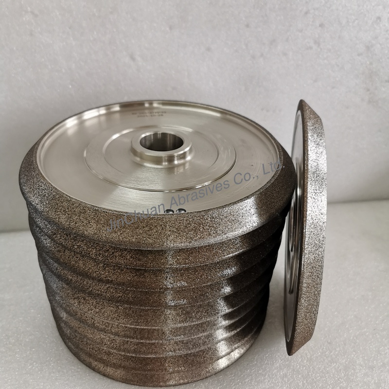Customizable 8" 3TPI Electroplated CBN Grinding Wheels For Personalized Grinding Needs