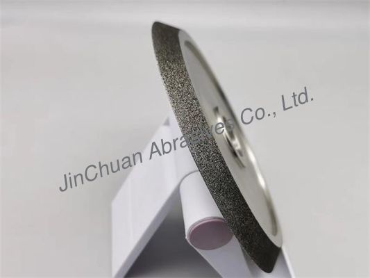 CBN σώματος χάλυβα ηλεκτρολυτικοί τροχοί άλεσης 120mm*20mm*8mm ένδυση - ανθεκτική