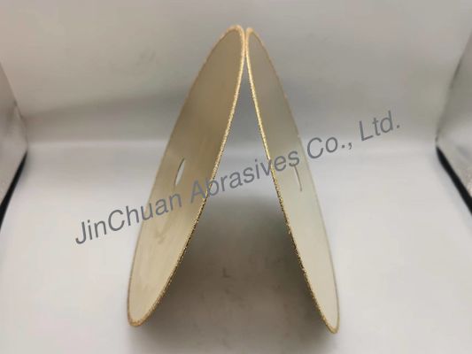 D50/60 ηλεκτρολυτικό διαμάντι που αλέθει την τέμνουσα ρόδα 0.8mm Basebody 210*20*2mm