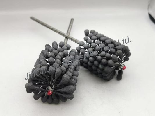 60*80*200 εύκαμπτη ακονίζοντας βούρτσα 600 καρβιδίου του πυριτίου κυλίνδρων τρίξιμο