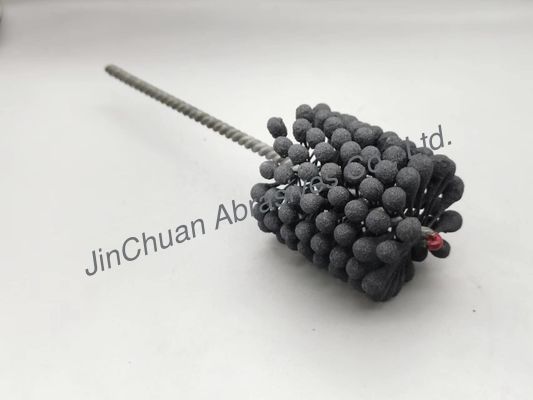 60*80*200 εύκαμπτη ακονίζοντας βούρτσα 600 καρβιδίου του πυριτίου κυλίνδρων τρίξιμο