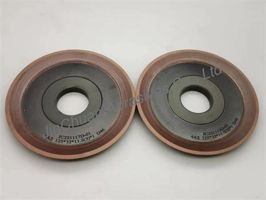 D46 Bakelite τροχός άλεσης διαμαντιών ρητίνης 125 32 11,5 (3) 1 C100 ISO9001