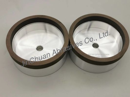 6A2 άκρη τροχών άλεσης διαμαντιών ρητίνης που γυαλίζει τη συνδεμένη μορφή D181 φλυτζανιών