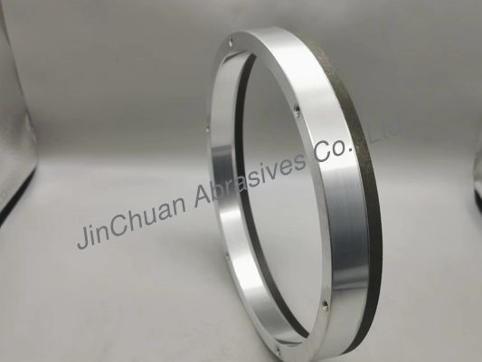 2A2T CBN συνδεμένη ρητίνη αλέθοντας ρόδα δαχτυλιδιών κοπή 8 ίντσας