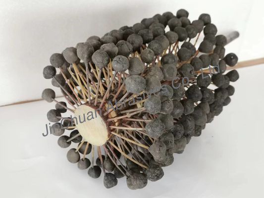 220 * 250 * 400mm μηχανών κυλίνδρων ακονιών επικεφαλής εσωτερική τρύπα SIC180# σφαιρών βουρτσών γυαλίζοντας