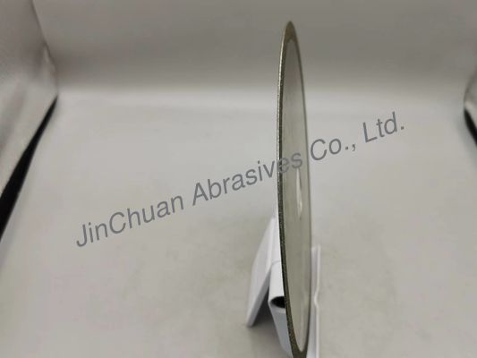 Το ασήμι επιμετάλλωσε με ηλεκτρόλυση την ανθεκτική 1.0mm υψηλή επίδοση τροχών άλεσης δεσμών