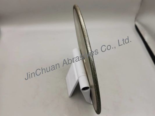 200mm ηλεκτρολυτική αλέθοντας διάμετρος 15,875 τρύπα 1F1R ροδών διαμαντιών αξόνων