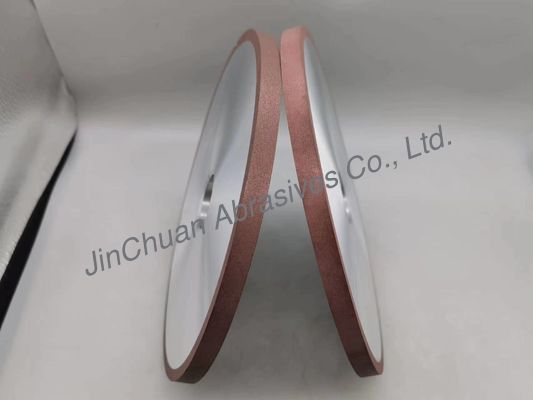 D200 τριξιμάτων συνδεμένο ρητίνη διαμαντιών άλεσης αλουμίνιο μορφής τροχών επίπεδο