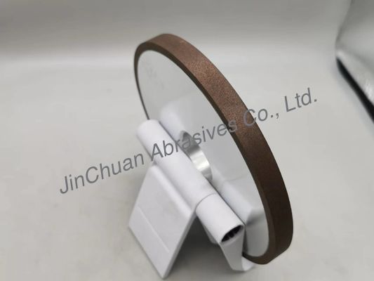 Διάμετρος 150mm αλουμίνιο τροχών άλεσης διαμαντιών δεσμών ρητίνης που προσαρμόζεται