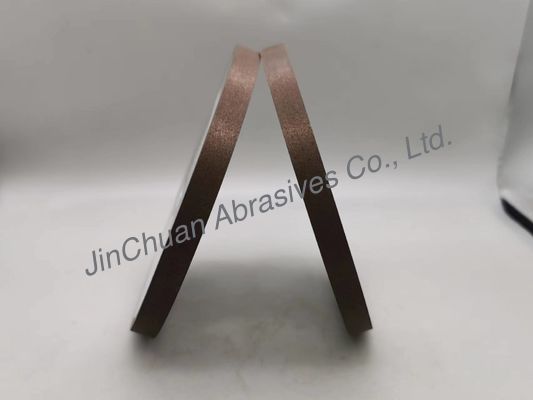 Διάμετρος 150mm αλουμίνιο τροχών άλεσης διαμαντιών δεσμών ρητίνης που προσαρμόζεται