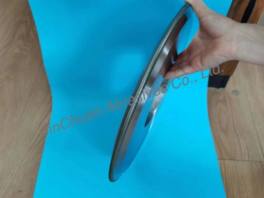 14FF1 ηλεκτρολυτικοί ασημένιοι τροχοί άλεσης διαμαντιών D120/140 350*20*127*7*307*5