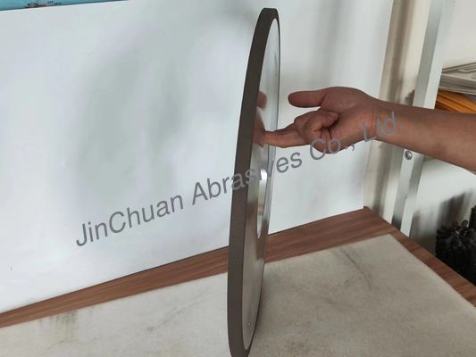 400 mm 1A1 επίπεδη τροχιά Cbn για τριβή και γυάλισμα διαμαντένιο τροχό