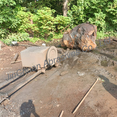 Μεγάλη ταχύτητα διαμαντένιο σύρμα πριόνι για την κοπή χυτοσίδηρο και μέταλλο