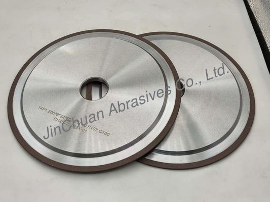 R1.0 14A1 Δίσκος λιποποιού ρητίνης CBN Τρίχωμα κοπής