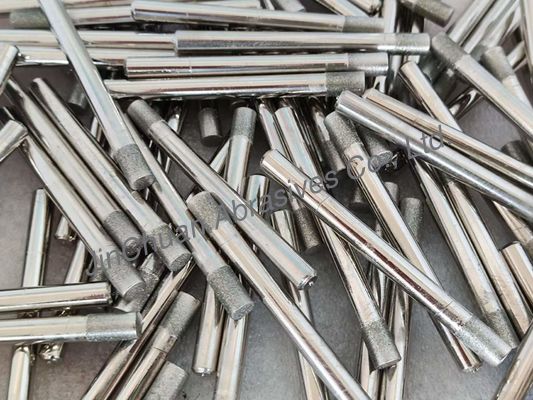 Ηλεκτροπληρωμένα διαμαντένια αιχμηρά καρφιά διαμαντένια σχιστόλιθο 2,3 mm-6,3 mm Αριθμός D91