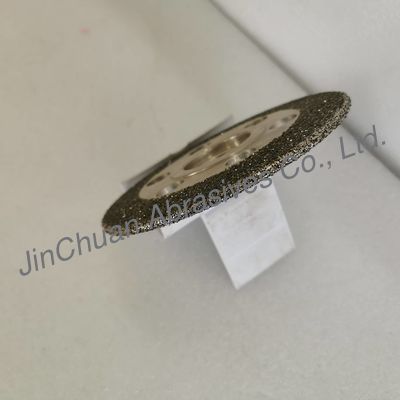 Διάμετρος 150 mm ηλεκτροπληρωμένο γουρούνι CBN με τρύπες μείωσης βάρους