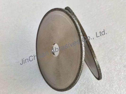 200 mm 4,5 mm πάχος ηλεκτροπληρωμένα συνδεδεμένα τροχούς CBN για πλεξίματα και σχισμές