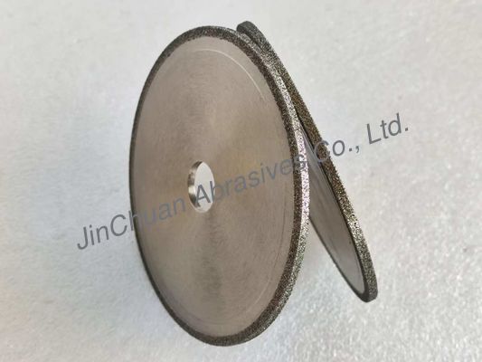 200 mm 4,5 mm πάχος ηλεκτροπληρωμένα συνδεδεμένα τροχούς CBN για πλεξίματα και σχισμές