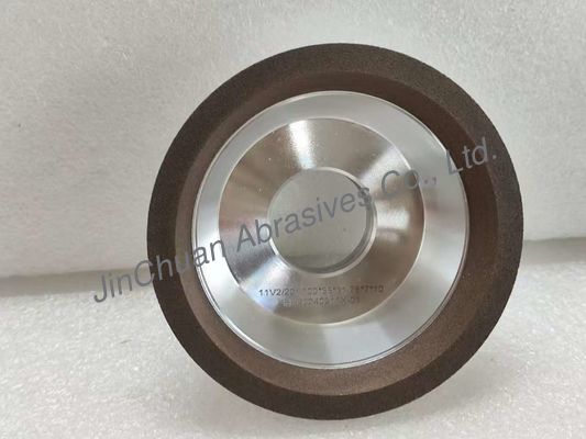 11V2 Resin Diamond Grinding Wheel With Aluminium Body Grit 151 Diameter 100