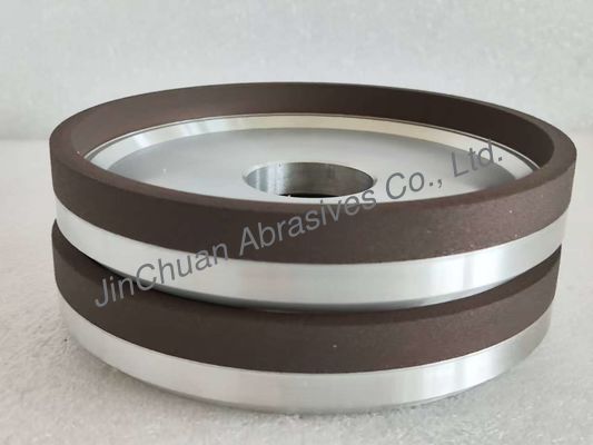 6VV5 Δύο σχάρες Διαμαντένιο τροχό λιπαντήριος δίσκος λιπαντικού δεσμού ρητίνης D151/D64 Διαμαντένιος τροχός