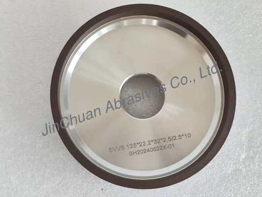 6VV5 Δύο σχάρες Διαμαντένιο τροχό λιπαντήριος δίσκος λιπαντικού δεσμού ρητίνης D151/D64 Διαμαντένιος τροχός