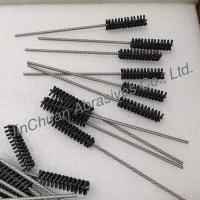 Βούρτσοι για την ομαλή γυαλίστη τρύπας και την εσωτερική επεξεργασία τρυπών εγκατεστημένοι σε εργαλεία μηχανών αλεξίπτωσης CNC