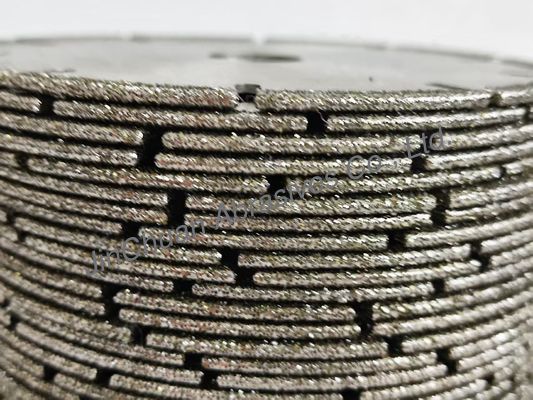 Μακροχρόνια διάρκεια ζωής Ηλεκτροπλασμένη μαχαιριστήρα διαμαντιού