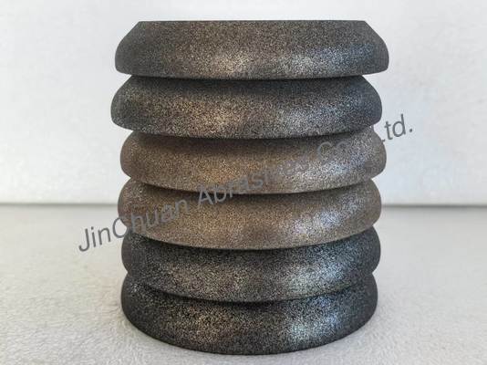 Τροχοί ακόνισης Woodmizer σε χρώμα κεχριμπαριού και μαύρου για ακόνισμα πριονόλαμας Woodmizer, δίσκοι ακόνισης 5, 6, 8 ιντσών