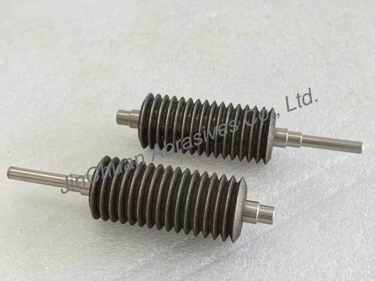 Μη τυποποιημένος προσαρμοσμένος ηλεκτρολυτικός τροχός λείανσης CBN 30*122.5*6*3 mm για ακόνισμα λεπίδων πριονιών πολυεργαλείων (BIM, HCS, HSS)