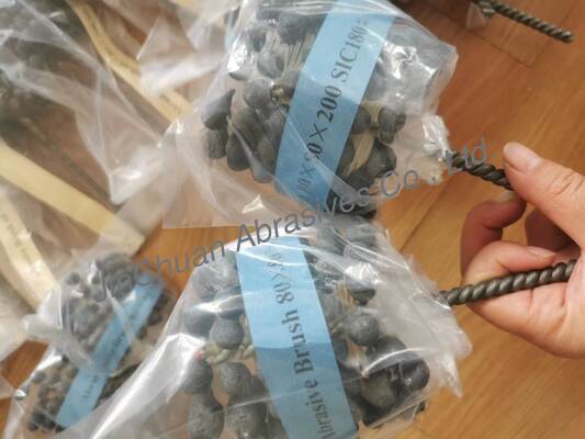 Βούρτσα SIC ως βούρτσα λείανσης για στίλβωση θραυσμάτων λειαντικού καρβιδίου του πυριτίου