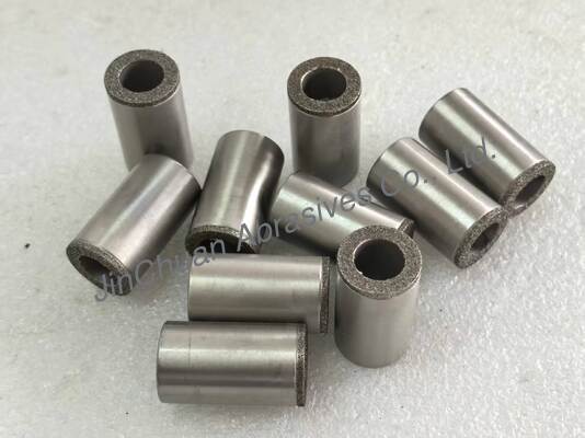 Κυλινδρικός ηλεκτρολυτικά επιχαλκωμένος τροχός λείανσης CBN, Διάμετρος 20mm, Αριθμός κόκκων B151