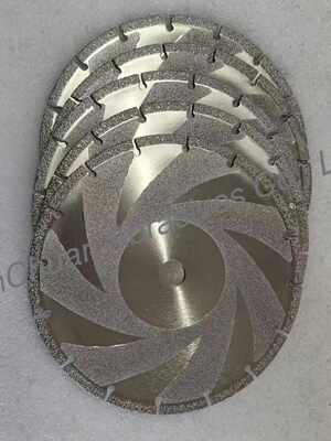 ηλεκτρολυτικά τροχοί λείανσης διαμαντιού, διάμετρος 230mm, κόκκος D35/40