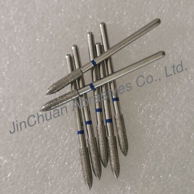 Προσαρμοσμένες ηλεκτρολυτικά επιμεταλλωμένες διαμαντόφρεζες χαμηλής ταχύτητας 2 στρώσεων για οδοντιατρική