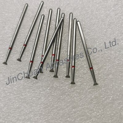 Προσαρμοσμένοι 3-στρώματος ηλεκτρολυτικά επιχρυσωμένοι διαμαντένιοι τροχοί χαμηλής ταχύτητας για οδοντιατρική