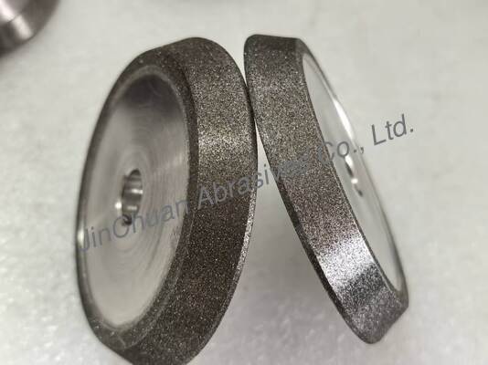 Ηλεκτροσυνδεδεμένοι τροχοί τριβής και διαμόρφωσης με ηλεκτροπλασμένο τροχό με χρώμα κεχριμπάρι Cbn