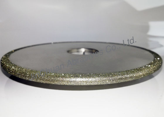 Γύρω από ηλεκτρολυτικοί τροχοί άλεσης διαμαντιών για τα μαξιλάρια φρένων που αυλακώνουν το ισορροπώντας τύμπανο μηχανών