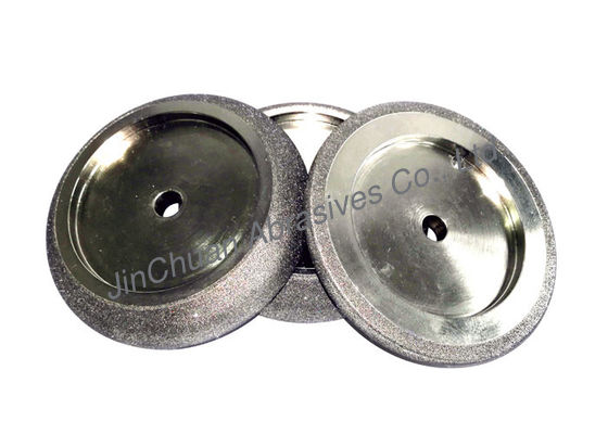 Υψηλές διαστατικές CBN ακρίβειας ακονίζοντας ρόδες για το ξύλινο πριόνι ζωνών 6 ίντσες