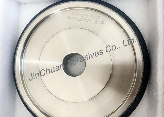 Ηλεκτρολυτική CBN ακονίζοντας ρόδα 8» για το ξύλινο ακόνισμα λεπίδων πριονιστηρίων ζωνών