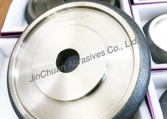 Ηλεκτρολυτική CBN ακονίζοντας ρόδα 8» για το ξύλινο ακόνισμα λεπίδων πριονιστηρίων ζωνών