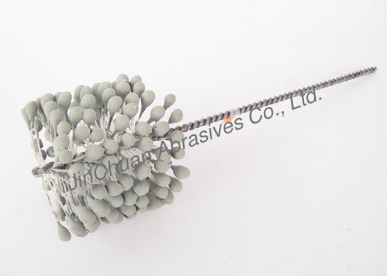 Η εύκαμπτη ακονίζοντας βούρτσα κυλίνδρων SIC 240# επιμετάλλωσε με ηλεκτρόλυση το δεσμό