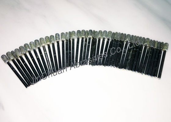 Μαύρο σκληρό ντυμένο διαμάντι σύνολο σαλιασμάτων, οικονομικό αλέθοντας κεφάλι διαμαντιών